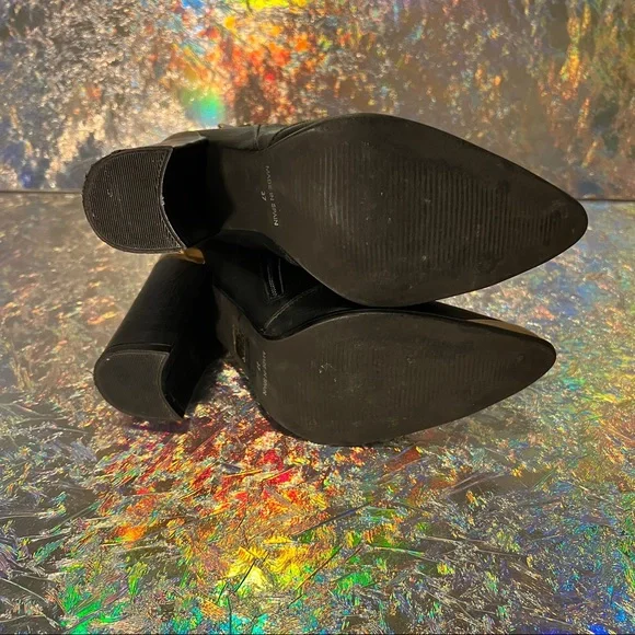 Jeffrey Campbell boots with Gold buckles. Size 7. Excellent condition! - Picture 13 of 14